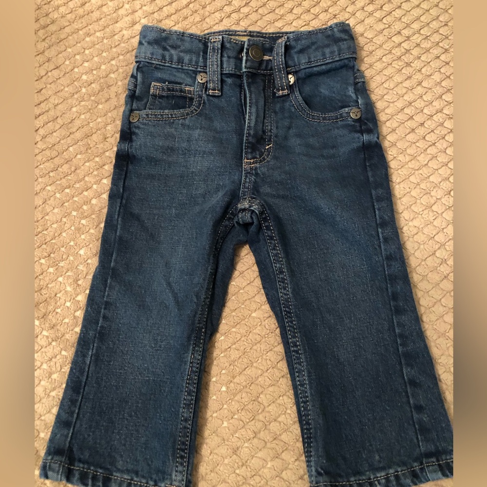 Wrangler Kids Dark Blue Denim Jeans
